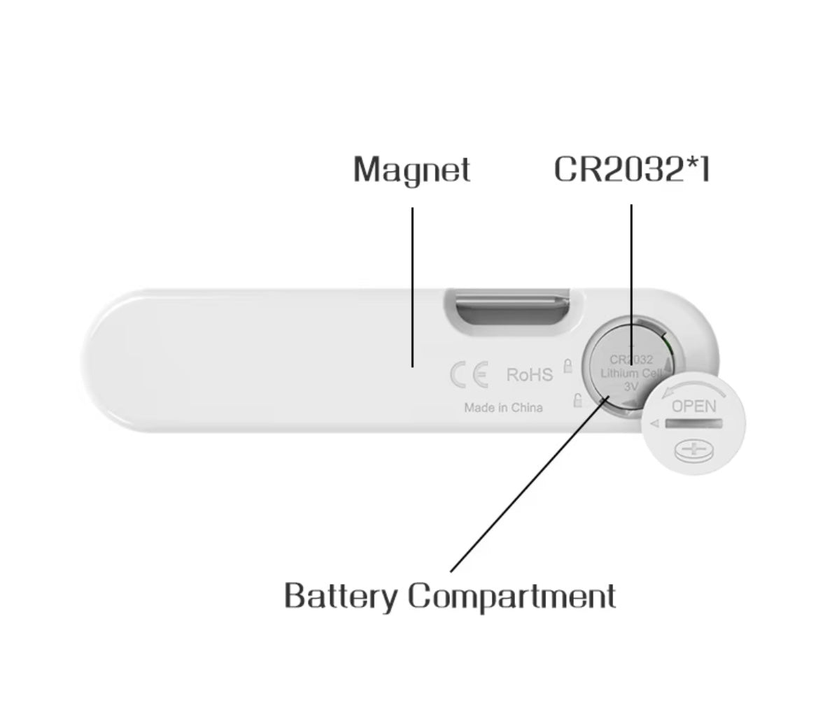 Instant read digital kitchen probe